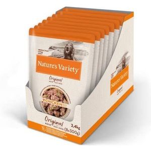 Nature's Variety Original No Grain paté voor volwassen honden met kip, 8 x 300 g