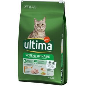 10 kg Ultima droogvoer + 8 x 85 g Ultima natvoer gratis! - Urinary Tract