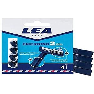 LEA Emerging 2 Hojas Maquinilla Desechable 4 Stk