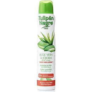 Black Tulip Deodorant Spray Aloe Vera and Jojoba, 200 Ml