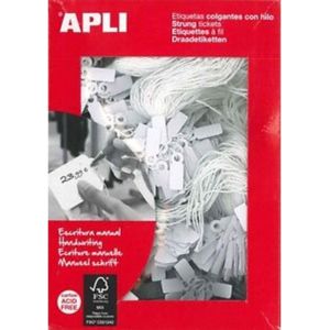 Apli draadlabel ft 7 x 19 mm (b x h) (383), doos van 1.000 stuks