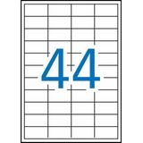 Apli - Multifunctioneel Etiket - Wit - Permanent - 100 Vellen