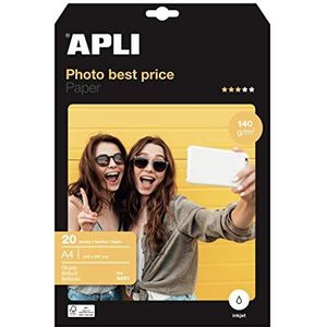 APLI 4451 Photobasic A4 fotopapier 135 g 20 vel