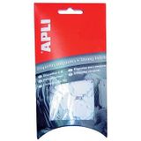 Apli draadetiketten ft 9 x 24 mm (b x h) (7005), etui van 200 stuks