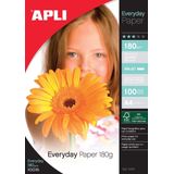 Glanzend Fotopapier Apli Everyday A4 100 Lakens