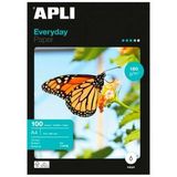 Glanzend Fotopapier Apli Everyday A4 100 Lakens