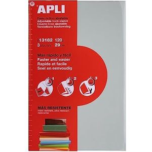 APLI 13182 - Boekvoering met verstelbare klep PVC 290 mm 3 u.