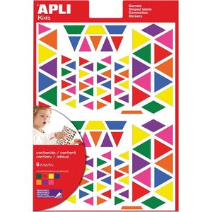 Apli Kids 13239 720 stickers, driehoekig, 6F