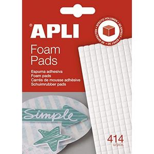 APLI 13814 - Voorgesneden 3D-schuimlijm 5 x 5 x 3 mm 414 u.