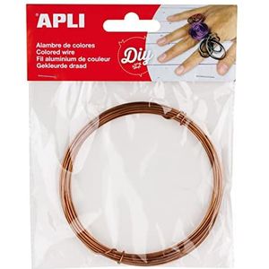 The Beadsmith Wire Elements Koperdraad, aanslagbestendig, 13,72 m, 20 gauge, voor het maken van sieraden, gelakt (messingkleur