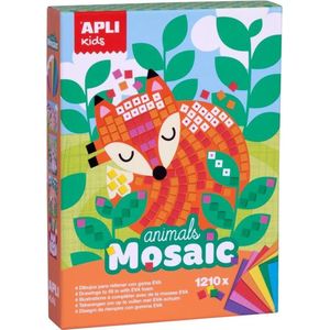 Apli Kids Eva Foam Mozaïek Dieren