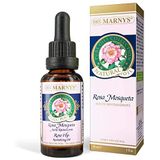 MARNYS Huile revitalisante avec pipette, 100% rose musquée végétale, 30 ml, 1 pièce [Le design de l'emballage peut différer]