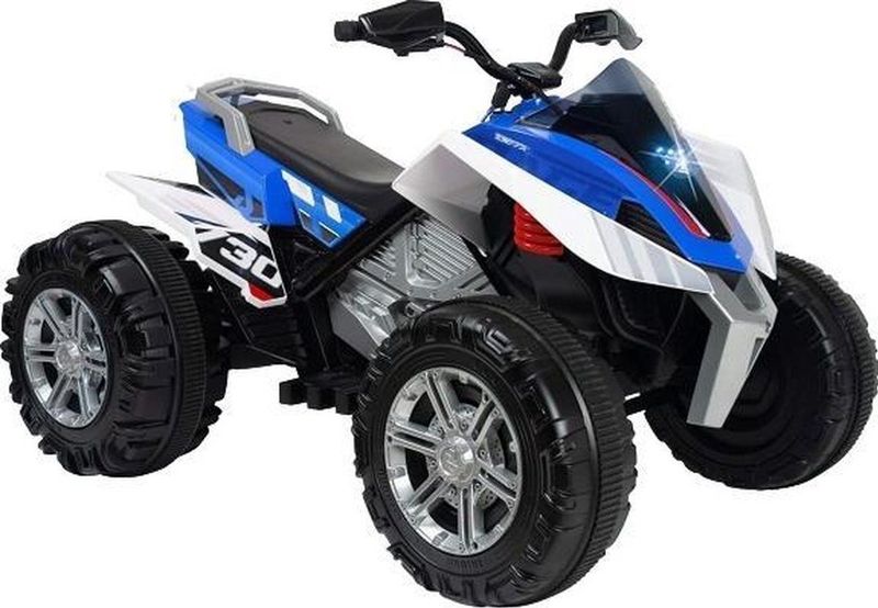 Elektro-Quad Injusa Rage Licht Blau Weiß 12 V