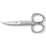 3 Claveles - Nagelschaartje - Zilverkleurig - Koolstofstaal - Gebogen 4,5 inch