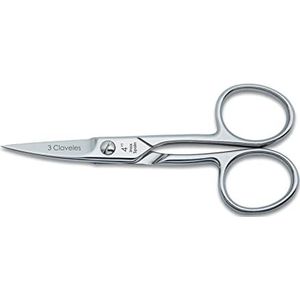 3 Claveles Nagelschaar, gebogen, roestvrij staal, 10,2 cm