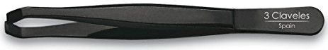3 Claveles - Ontharingspincet - Zwart - Koolstofstaal