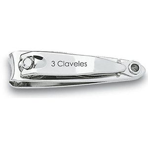 3 Claveles - 12414 - Nagelknipper - Chroom - 5 cm