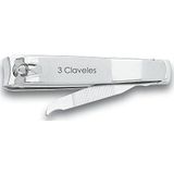 3 Claveles - Nagelknipper - Zilverkleurig