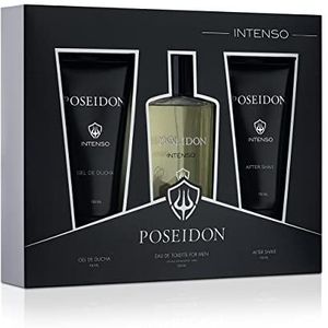 Poseidon Intenso Parfumset Heren - 3 Stuks - After Shave - Douchegel - Eau de Toilette