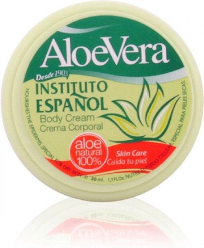 Instituto Español - Aloe Vera - Hydraterende Bodycrème - 40 ml - Natuurlijke Ingrediënten