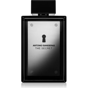 Antonio Banderas Perfumes - The Secret - Eau de Toilette for Men - Long Lasting - Elegant, Dynamic and Mannelijke Fragance - Fruity and Leather Notes - Ideaal voor Day Wear - 200 ml