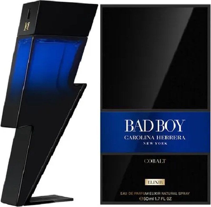 Carolina Herrera Bad Boy Cobalt Elixir - 50 ML Eau de Parfum Herren Parfum