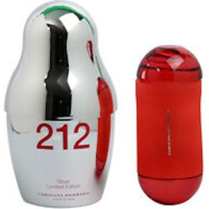 Carolina Herrera 212 Silver Limited Edition Eau De Toilette Spray Women 60ml