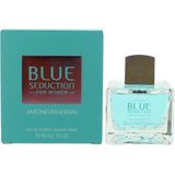 Banderas Perfumes - Blue Seduction Woman - Eau de Toilette Spray für Frauen, Blumiger und Aquatischer Duft - 80 ml