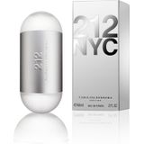 Carolina Herrera 212 Eau de Toilette Spray, voor dames, per stuk verpakt (1 x 60 ml)