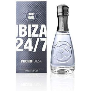 Pacha - Ibiza 24/7, Eau de Toilette für Männer, Wässrig-blumiger Fougere mit Zitrus, Lavendel, Holz und Leder - 100 ml