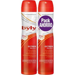 Deodorant Spray Extrem Protect Byly (2 uds)