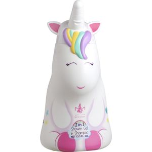 2-in-1 Gel and Shampoo Eau My Unicorn Cartoon (400 ml)