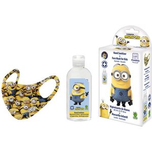 Minions Pack Hand Sanitizer 100 ml + Face Mask