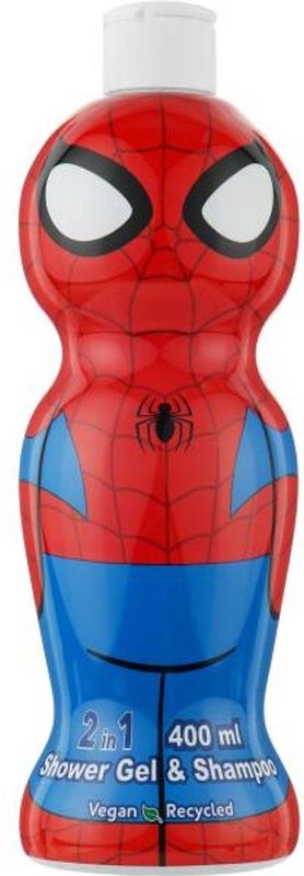 Marvel - Spiderman Douchegel en Shampoo - 2in1 - 400 ml - Kindershampoo