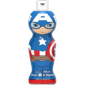 Captain America Figure 1D Shower gel & Shampoo 2in1 400 ml