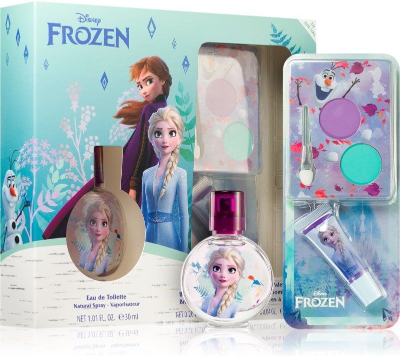 Disney - Frozen Beauty - Geurset - Voor Kinderen - Eau de Toilette 30 ml - Lipgloss 6 ml - Oogschaduw 2x0,2 g