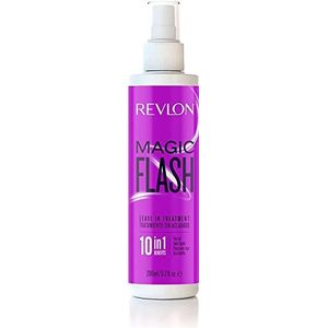 REVLON Magic Flash, 10-in-1 leave-in haarverzorging, 200ml, na het wassen aanbrengen op vochtig of droog haar, zorgt voor hydratatie en glans, ontwart en versterkt het haar