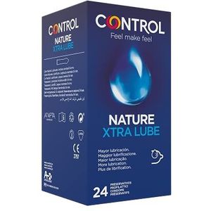 Control Nature Xtra Lube Extra gesmeerde condooms - 24 profylactische