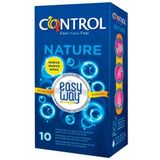 Control Condooms Easy Way Nature - 10 condooms, gemakkelijker, gesmeerd, veilige seks. Geniet van condooms met perfecte pasvorm voor een veilige relatie.