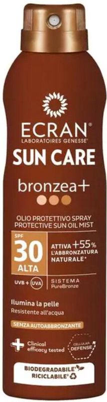 Ecran - Sunnique - Zonnebrand Spray - F30 - Water Resistente Formule
