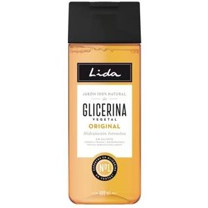 Lida - 100% natuurlijke glycerine vloeibare zeep | douche- en douchegel | Reinigt, beschermt en hydrateert diep alle huidtypes | Traditionele verwerking - 600 ml
