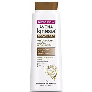 Avena Kinesia Verzorgende douchegel zonder zeep, 100% natuurlijk, 750 ml, verpakking kan variëren
