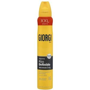 Giorgi Line - Gedefinieerd krullend schuim controle 48 uur, anti-kras en vocht, 0% siliconen en alcohol, fixatie 6-250 ml