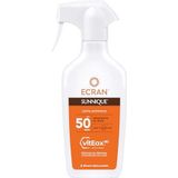 Ecran - F50 - Beschermende Melk - 270ml - Waterbestendig - Hoge SPF50