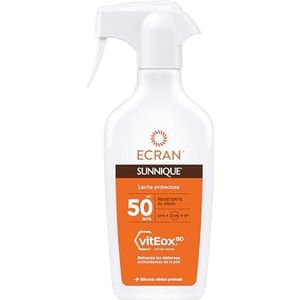 Ecran - F50 - Beschermende Melk - 270ml - Waterbestendig - Hoge SPF50
