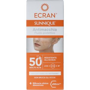 Ecran Sunique facial anti vlekken spf50 50ml