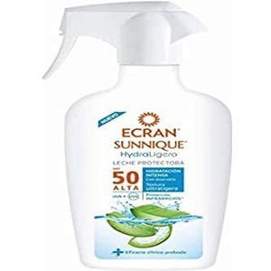 Body Zonnebrandspray Ecran Sunnique Hydraligero Zonnemelk Spf 50 (300 ml)