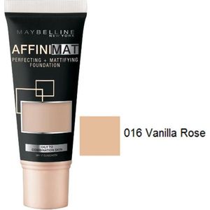 Maybelline AffiniMat Perfecting + Mattifying Foundation  16 Vanilla Rose