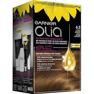 Garnier - Olia - Permanente Haarkleuring - Donkerblond Goud - 1 stuk