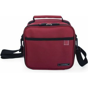 Iris Barcelona - Klassieke lunchtas - 4 l - Licht - Thermisch - 2 kegels - Geschikt voor magnetron, vaatwasser en vriezer - Rood